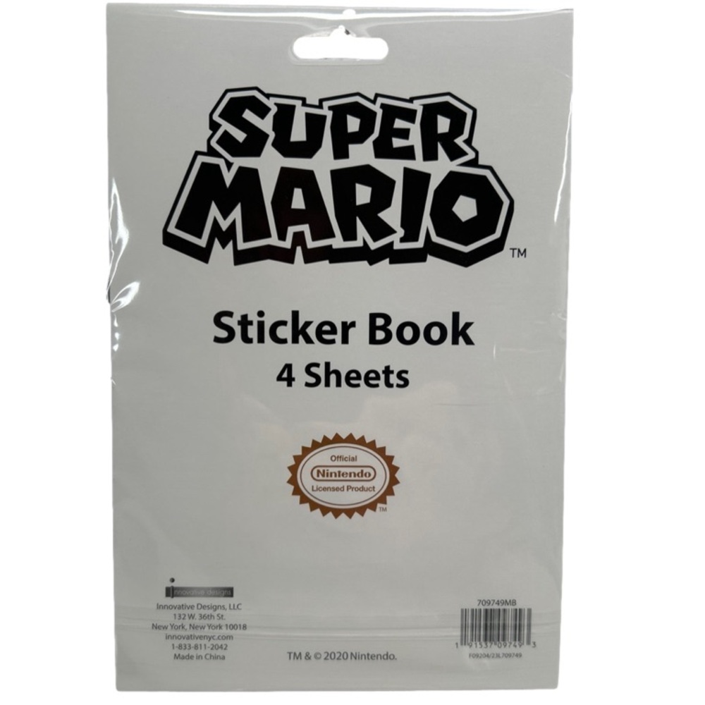 Nintendo Super Mario Kart Hot Wheels Collectible Mattel Car & Bonus Sticker Book - Picture 3 of 9